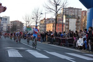 Angel Coterillo, ganando en Errenteria © FGC