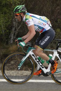 Barbero, de líder © Vuelta Castilla y León