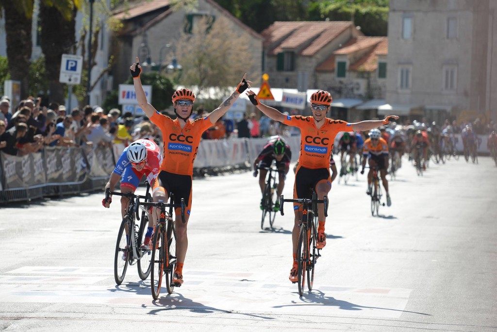 El doblete del CCC © Tour Croacia
