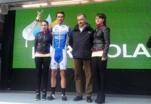 Pedro Gregori, ganador de la montaña en el Iberdrola, una de las bazas para la prueba portuguesa.