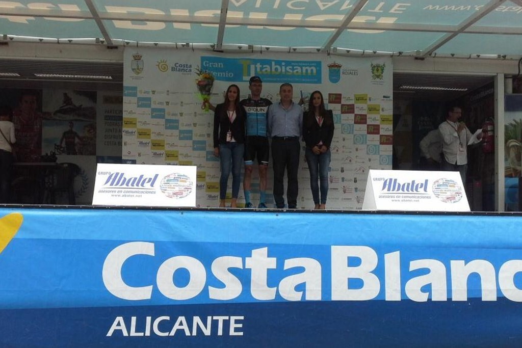 Podio de la 2ª etapa © Vuelta Alicante