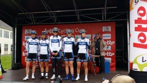 Bigla Pro Cycling, en el GP Dottignies.