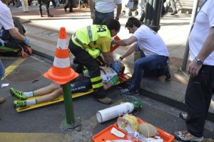 Pardilla, atendido © Paulino Oribe / As