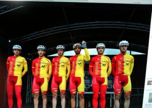 Selección sub-23 en la Vuelta a Flandes © RFEC
