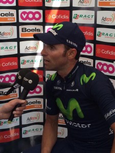 Valverde tras la prueba © ASO