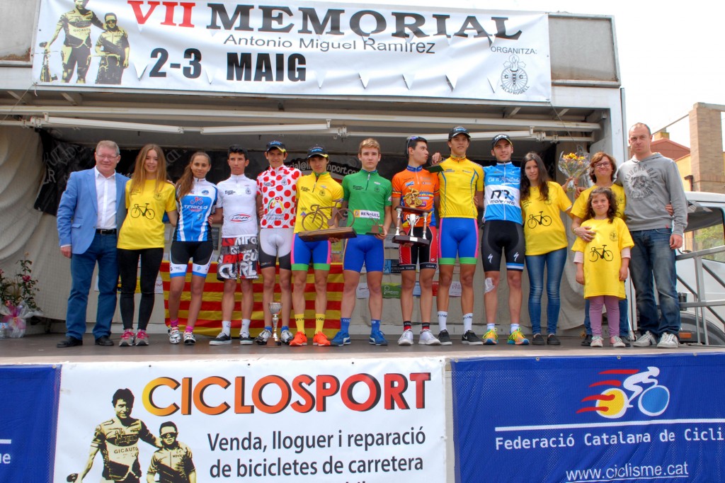 Podio final del Memorial Antonio Miguel Ramírez © Carles Meléndez