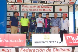 Alejandro Navarro, campeón regional, junto a Marcos Blaya (2º) y Juan Ismael Moreno © FCRM