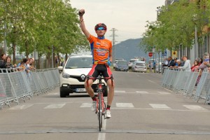 Eugenio Sánchez, vencedor de la 2ª etapa © Carles Meléndez