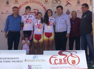 Las campeonas de Murcia 2015 © FCRM