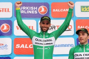 Mas, en el podio © Vuelta Turquía
