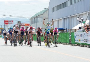 Así gana Prades © Tour Japón