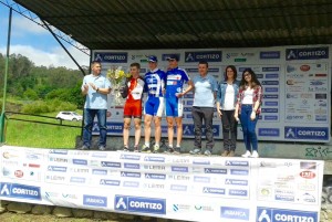 Podio del GP San Isidro de Rois.
