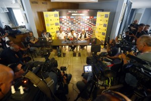 La conferencia de prensa