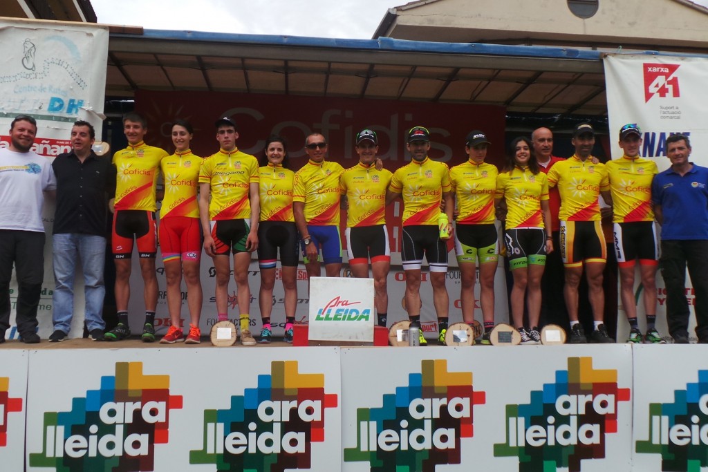 Todos los líderes del Open de España tras la prueba de Vall de Lord © RFEC