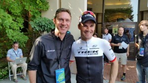 Voigt e Irizar tras la etapa © Trek