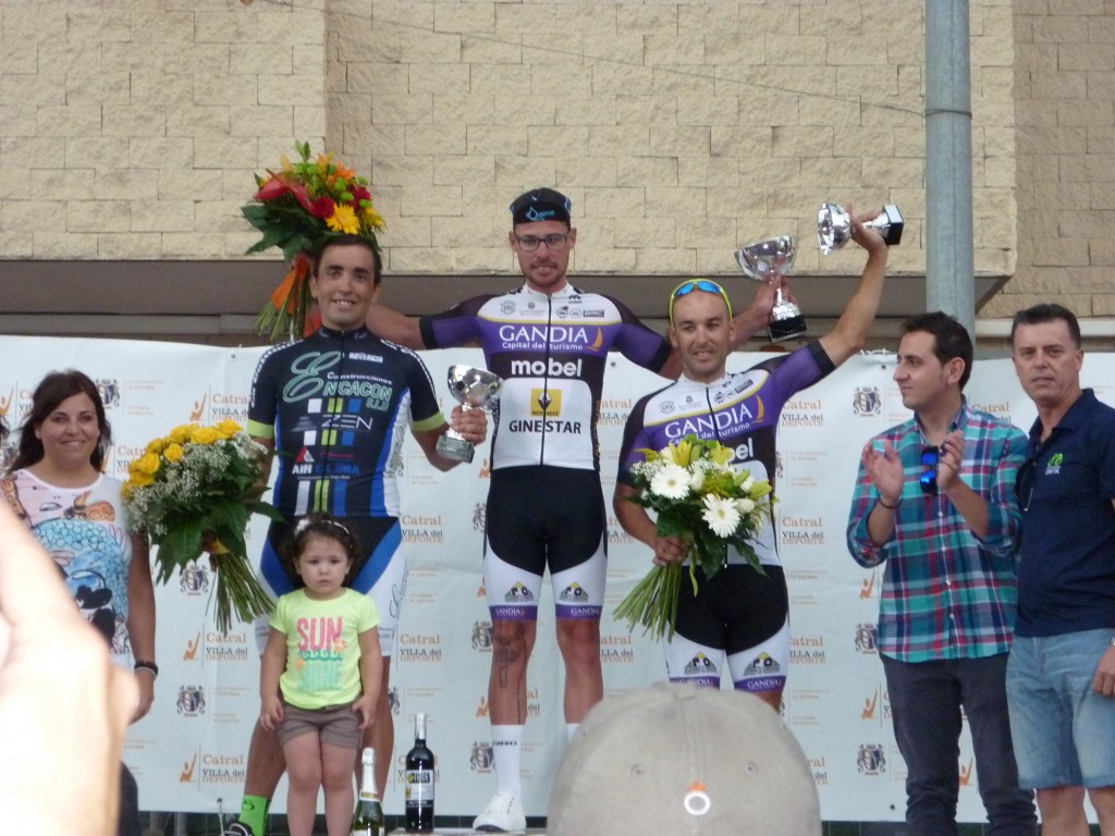 Podio de Catral © arbitrosciclismo