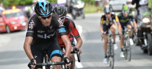Froome, con Van Garderen a rueda © ASO