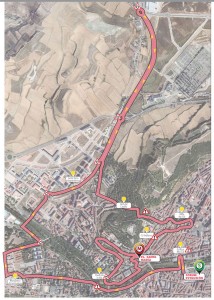 Mapa de la CRE © Vuelta Burgos