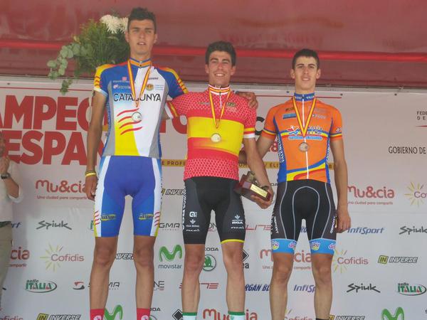 El podio sub-23 © RFEC