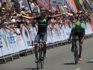 Así bate Valverde a Barbero © Movistar