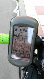 El GPS de Susana Navarro en meta © Ciclo 21