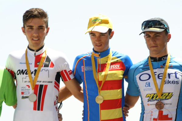 Podio del campeonato © Esetec