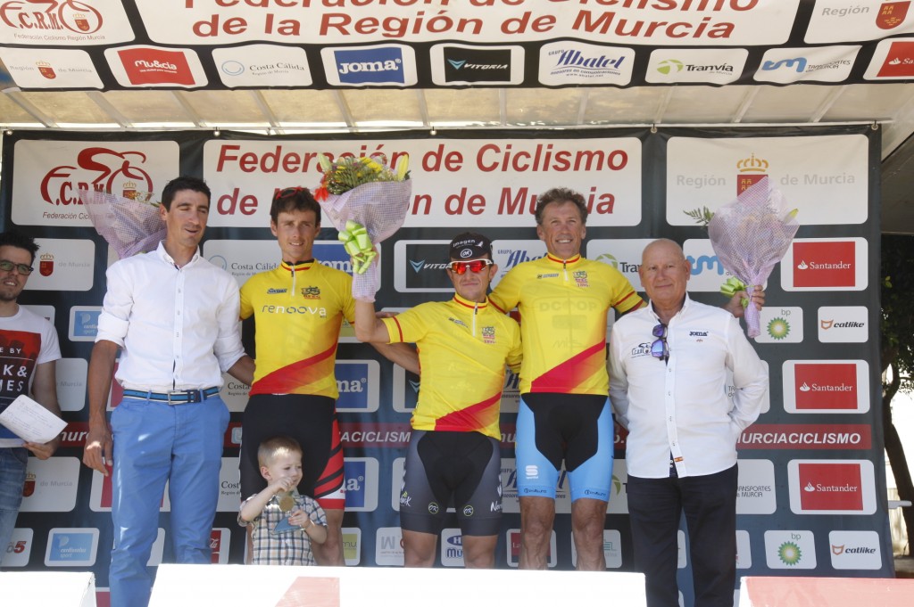 Chacón, Romero y Fernández, vencedores finales de la Copa de España © FCRM