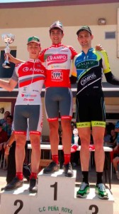 Podio Campeonato de Euskadi CRI sub-23 © FGC