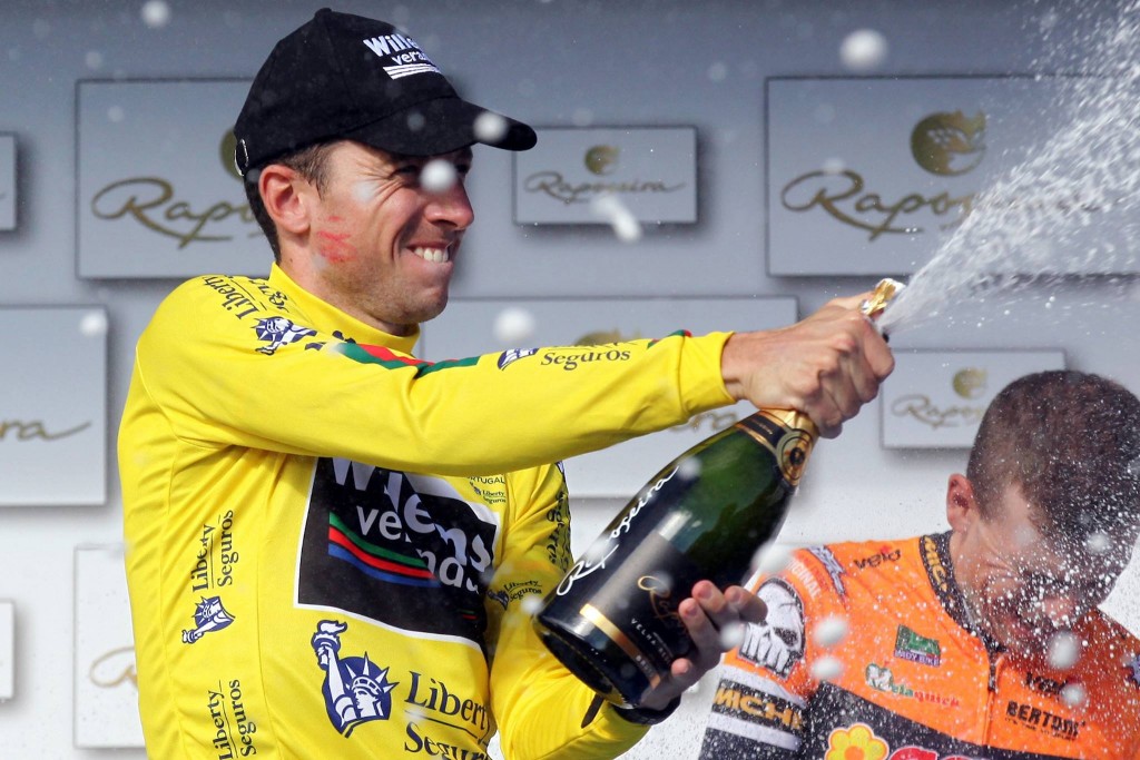 Bille celebra su éxito © Volta Portugal