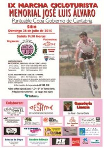Cartel IX Marcha Mem. José Luis Alvaro 2015