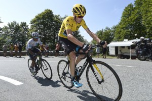 Froome, antes de soltar a Quintana © Movistar