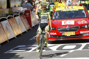 La tercera etapa del polaco en dos años © Tinkoff