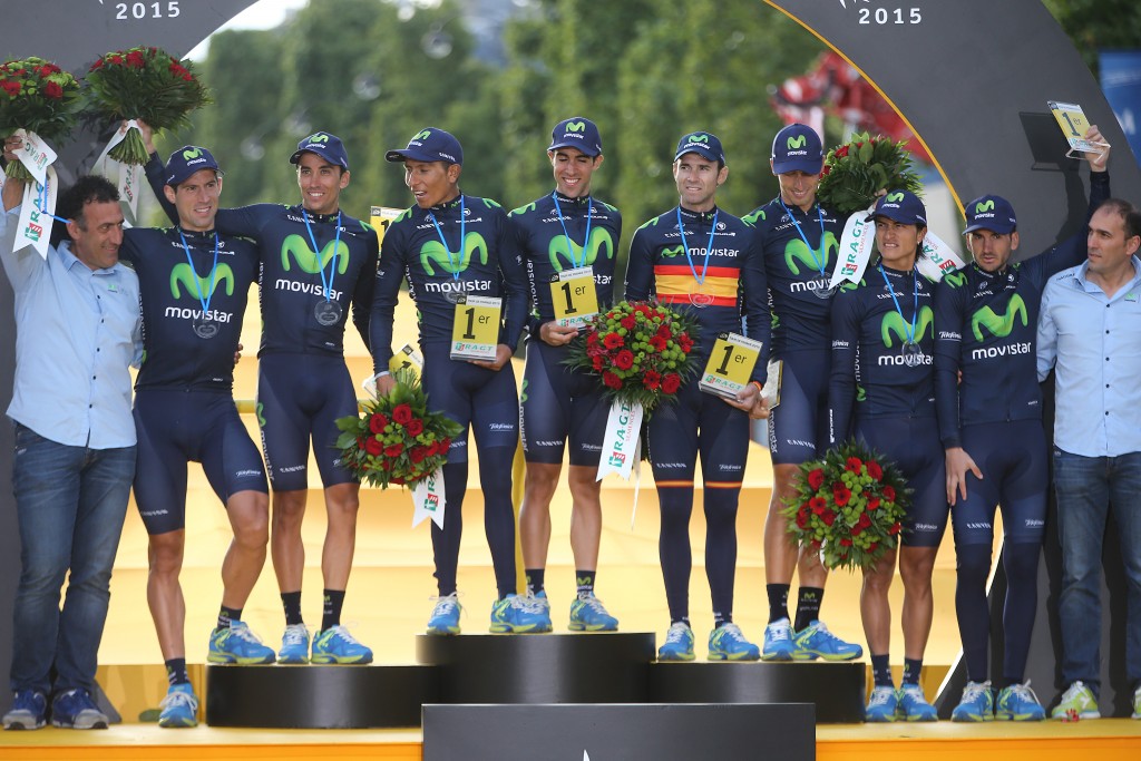 El equipo español en París © Movistar