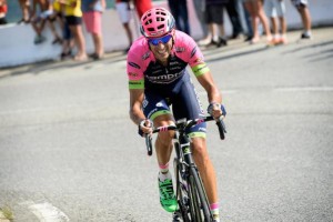 Plaza, en el Tour © Lampre