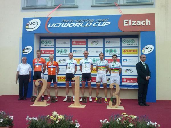 Noel Martín y Carlos González, bronce en tándem línea © RFEC