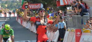 El belga aprovecha el final © ASO