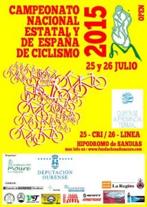cartel CAMPEONATO ESPAÑA 2015 - moure