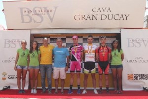 Podio del Campeonato aragonés © FAC