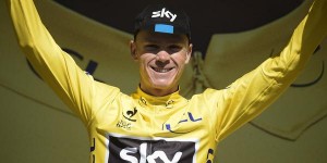 Froome con su maillot real © Sky