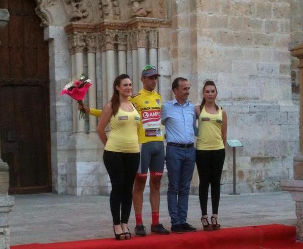 Aitor González, primer líder de la ronda zamorana.