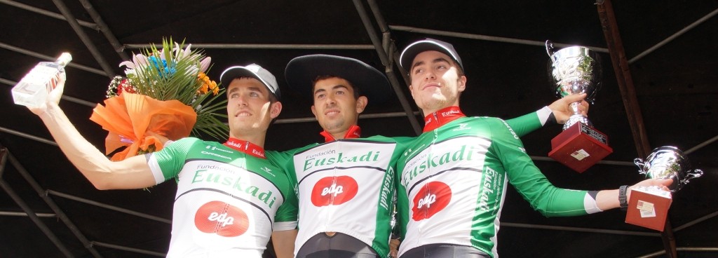 El podio, copado por los de Fundación Euskadi-EDP © FVC