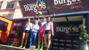 El ganador de la etapa © Vuelta Burgos