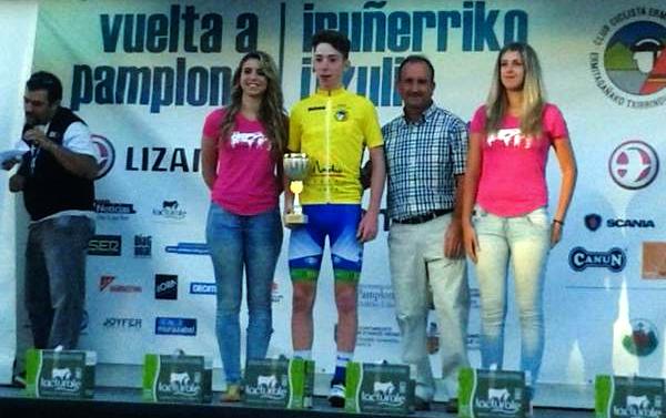 1ª Vuelta Pamplona Roger Adrià, primer líder Ciclo21