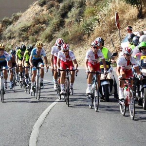 El Castillo de Onda, durante la prueba.