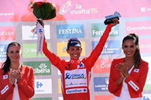 Chaves ya fue líder de la Vuelta © Orica