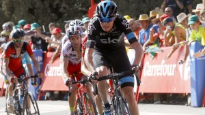 Froome resopla © Sky 