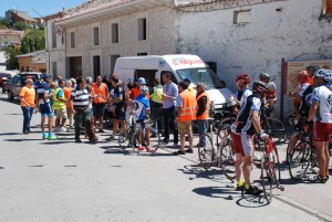 Momento antes de la salida.