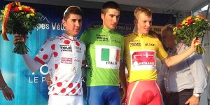 Podio tras el prólogo.