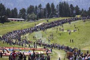 El circuito XCO alterna zonas de bosque y pista.