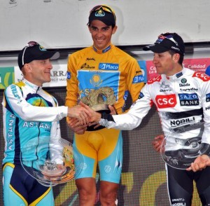Podo final de la Vuelta 2008